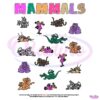 Mammals Party Fun Animal SVG