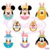 Mickey Mouse And Friends Easter Bunny Easter Eggs PNG