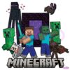 Minecraft Iconic Group PNG