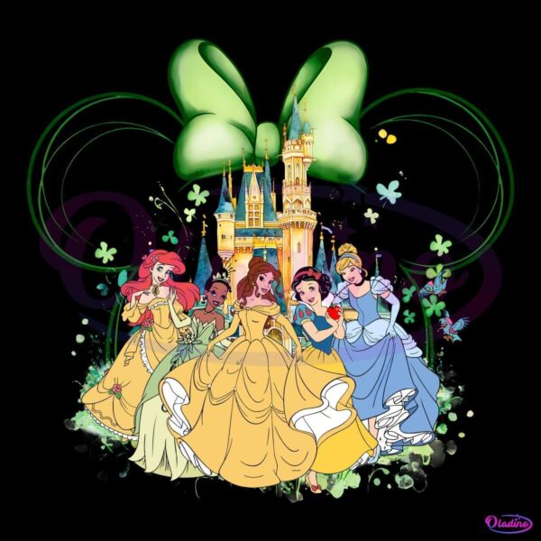 Minnie Castle St Patricks Day Magic PNG