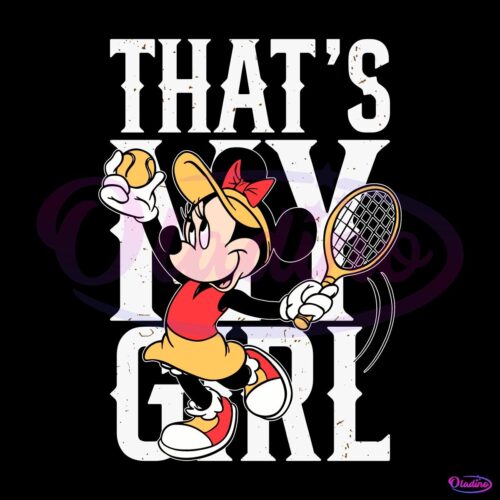 Minnie Tennis Mom PNG Thats My Girl