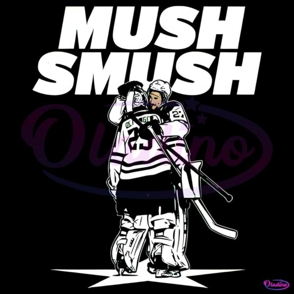 Mush Smush Dallas Stars Mason Marchment And Jake Oettinger PNG