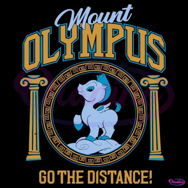 Pegasus Mount Olympus Go The Distance Disney Hercules SVG