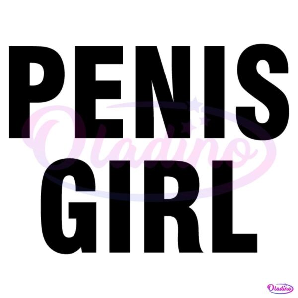 Penis Girl SVG