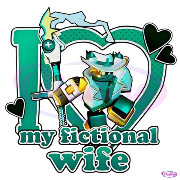 Phighting Scythe I Love My Fictional Wife PNG
