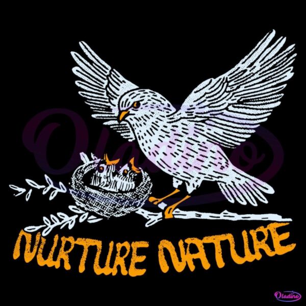 Retro Nurture Nature SVG