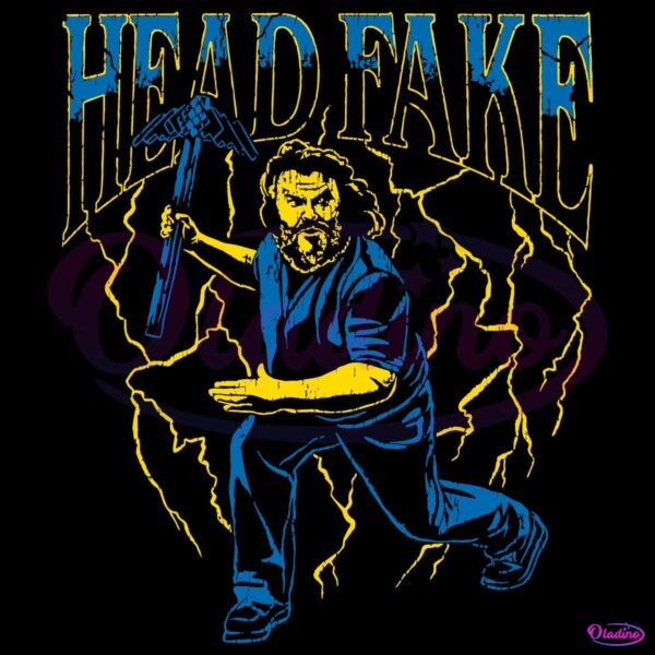 Retro Vintage Head Fake Steve Grunge Minecraft Movie SVG