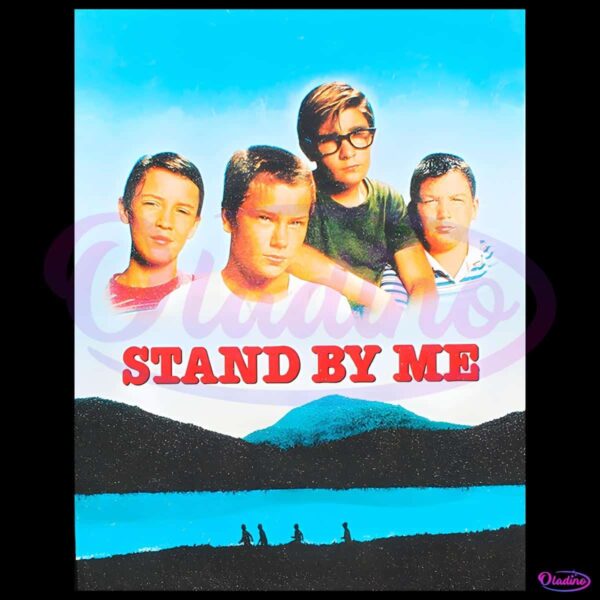 Retro Vintage Stand By Me 1986 Film PNG
