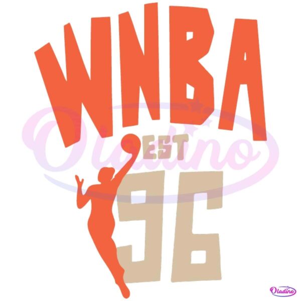 Retro Wnba Est 96 SVG