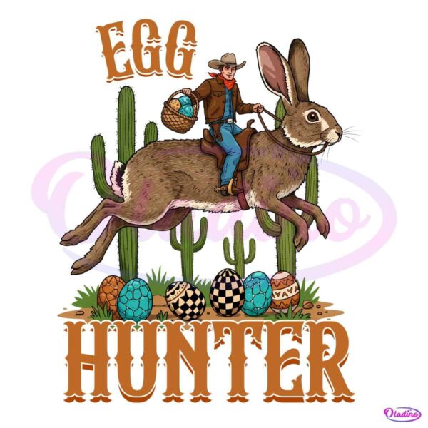 Ride Into Easter Cowboy Egg Hunt PNG Adventure