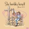 She Humble Herself Before The Lord PNG