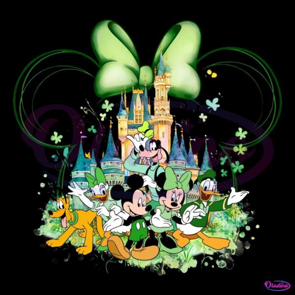 St Patricks Day Magic with Mickey Friends PNG