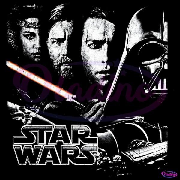 Star Wars Obi Wan Kenobi Skywalker Darth Vader Princess Leia PNG