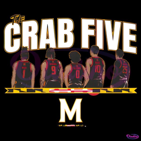 The Crab Five Lineup Maryland Basketball PNG