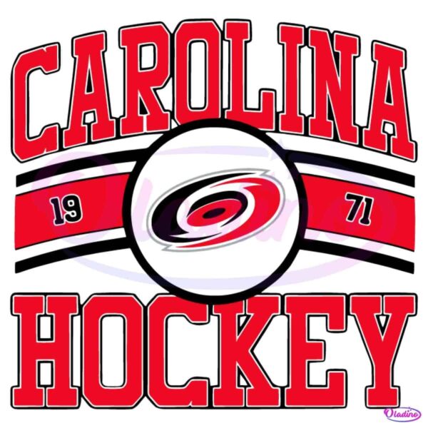 Vintage Carolina Hurricanes Hockey Logo 1971 SVG