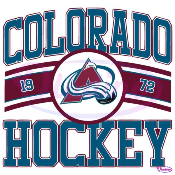Vintage Colorado Avalanche Hockey Logo 1972 SVG