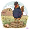 Vintage Local Egg Dealer PNG