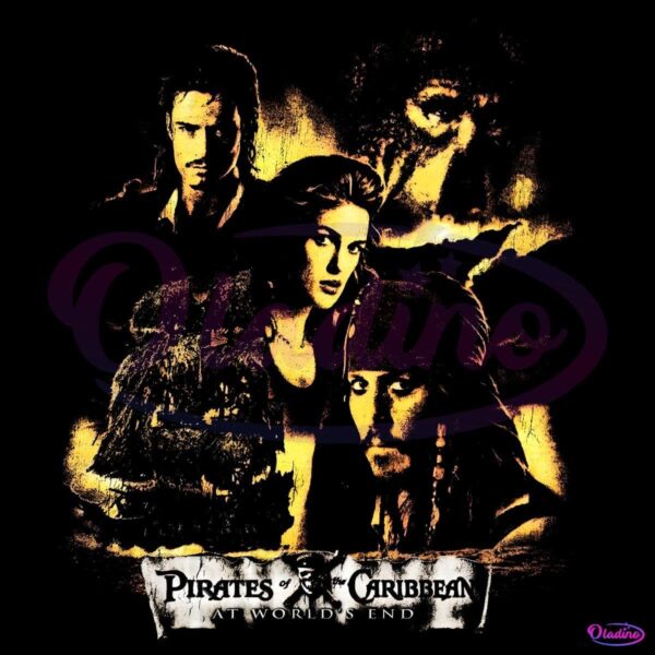 Vintage Pirates Of The Caribbean Disneyland Jack Sparrow PNG