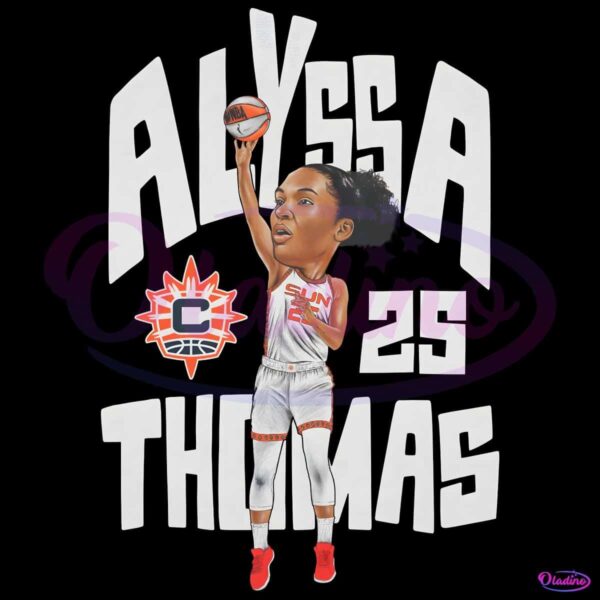Wnba Alyssa Thomas 25 Phoenix Mercury Basketball PNG