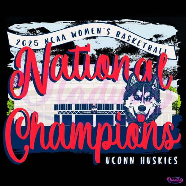 2025 National Champions Uconn Huskies Stadium PNG