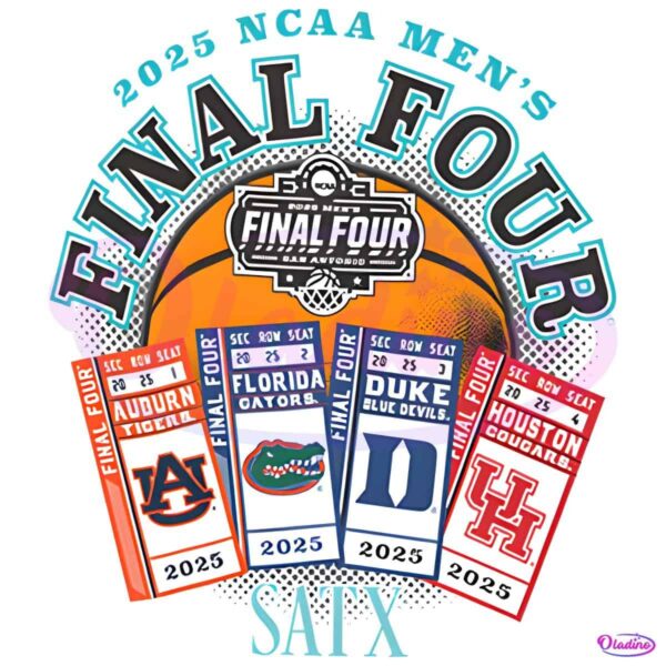 2025 Ncaa Mens Basketball Final Four Basketball Team PNG