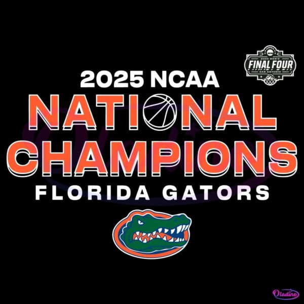2025 Ncaa National Champions Florida Gators SVG