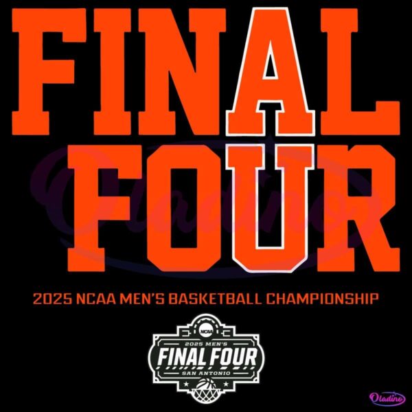 Au Final Four Auburn Tigers 2025 Ncaa Mens Basketball SVG