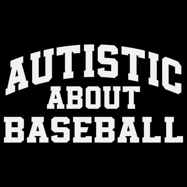 Autistic About Baseball SVG