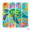 Boho Sea Turtle Beach Nautical Summer PNG