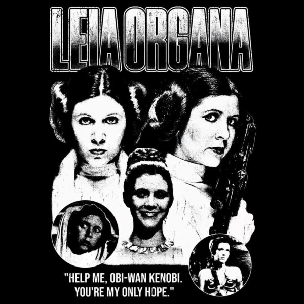 Disney Star Wars Retro Princess Leia Organa PNG