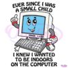 Ever Since I Was A Small Child SVG