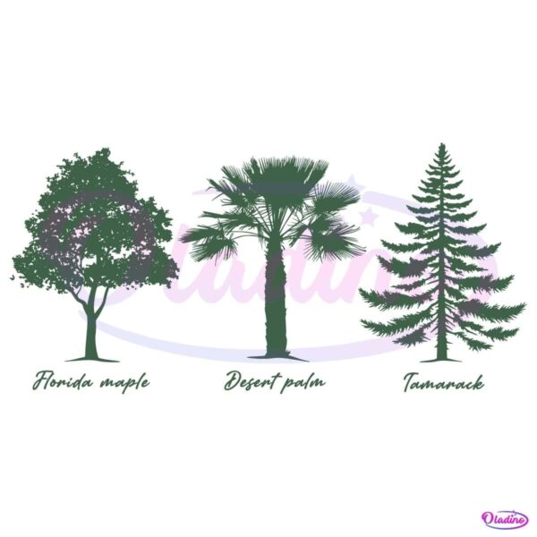 Fdt Anti Trump Florida Maple Desert Palm Tamarack SVG