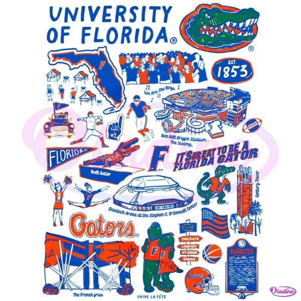 Florida Gators Impressions Artwork University Of Florida PNG