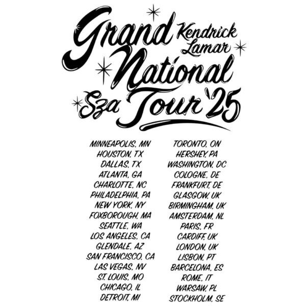 Gnt 25 Kendrick Lamar Sza PNG