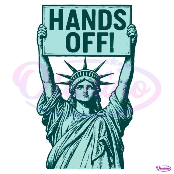 Hands Off Protest Statue Of Liberty Anti Trump Protest Political PNG