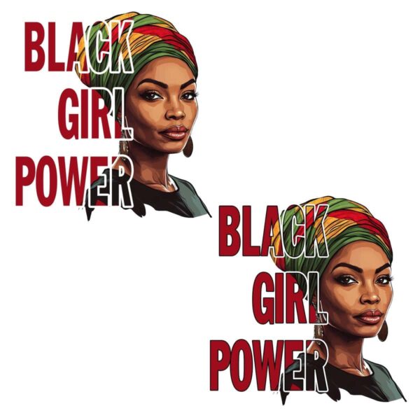 Juneteenth Black Girl Power African American PNG