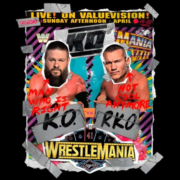 Ko And Rko Wrestle Mania Kevin Owens Vs Randy Orton PNG