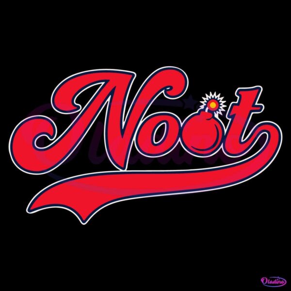 Lars Nootbaar Noot Bomb St Louis Cardinals Baseball SVG