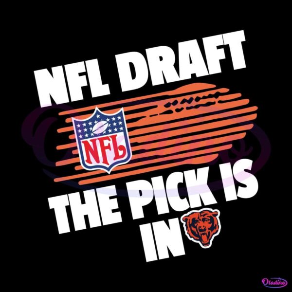 Nfl Draft The Pick Is In Chicago Bears PNG