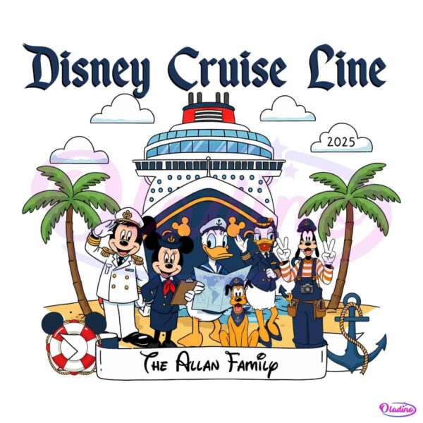 Persionalized Cruise Line And Friends PNG