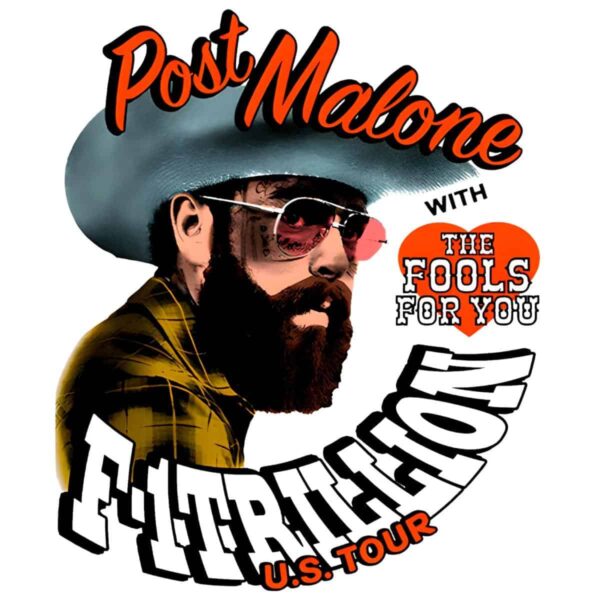 Post Malone F-1 Trillion With The Fools For You Tour PNG