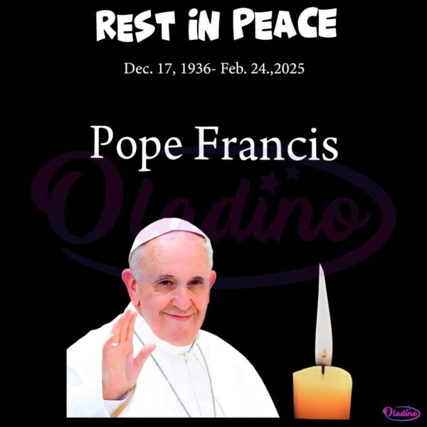 Rest In Peace Dec 17 1936 Feb 24 2025 Pope Francis PNG