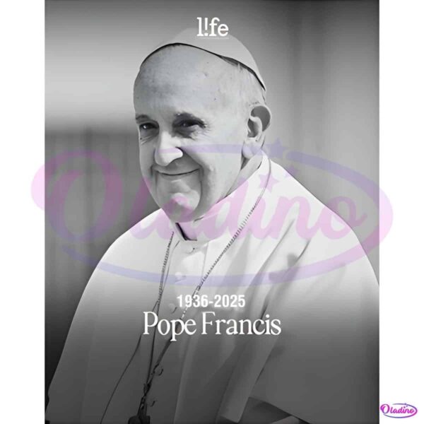 Rest In Peace Pope Francis PNG