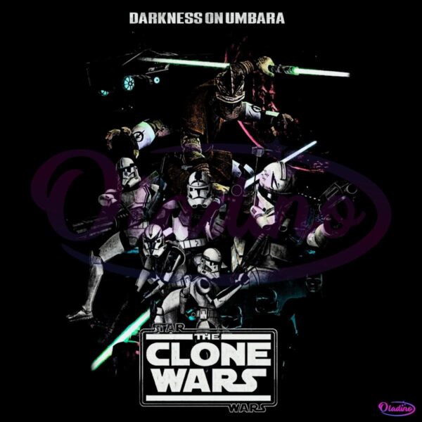 Retro Darkness On Umbara Star Wars The Clone Wars PNG