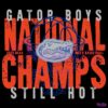 Retro Gator Boys National Champions Still Hot SVG