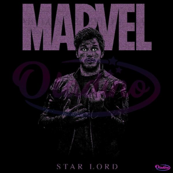 Retro Marvel Star Lord Peter Quill Guardians Of The Galaxy PNG