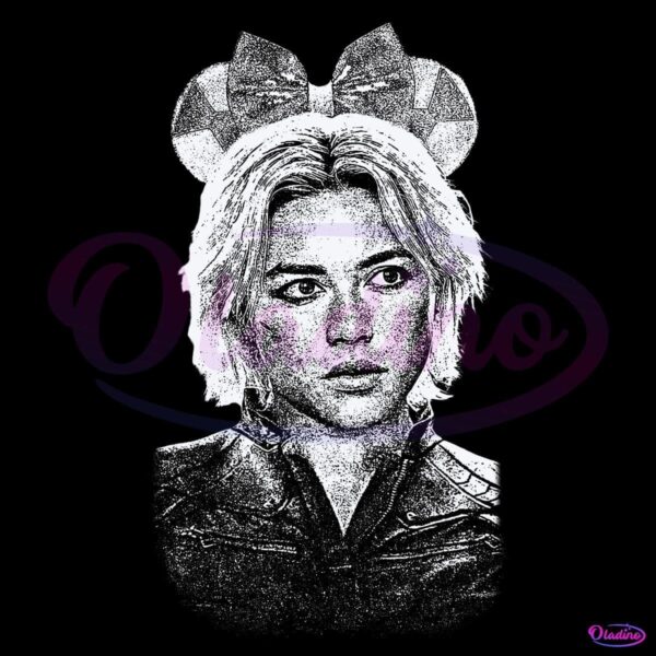 Retro Marvel Thunderbolts Yelena Belova Mickey Ears PNG