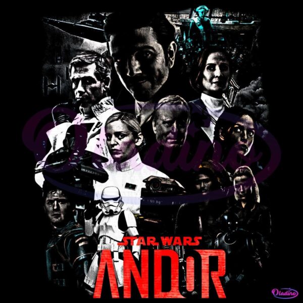 Retro Star Wars Andor Poster Season 2 PNG