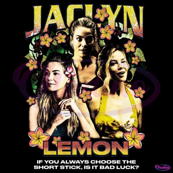 Retro The White Lotus Jaclyn Lemon PNG