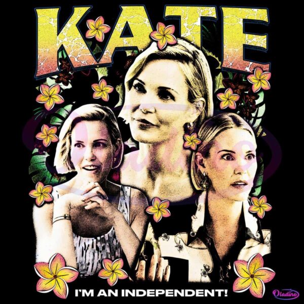 Retro The White Lotus Kate Im An Independent PNG